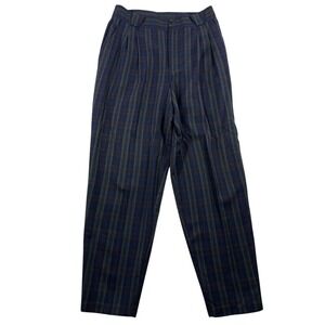 Fundamental‎ Things Women Tartan Plaid High Waist Career Pants 90s Y2K Preppy 14